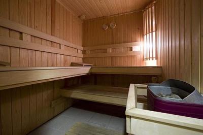 Sauna w części wellness - Golden Park Hotel Budapest - Golden Park Hotel Budapeszt**** - położony w pobliżu dworca kolejowego Keleti