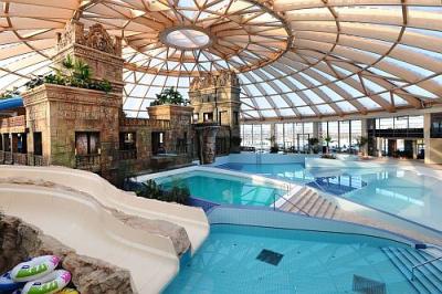 Park wodny Aquaworld przy Hotelu Aquaworld - ✔️ Aquaworld Resort Budapest**** - wodny świat w Budapeszcie