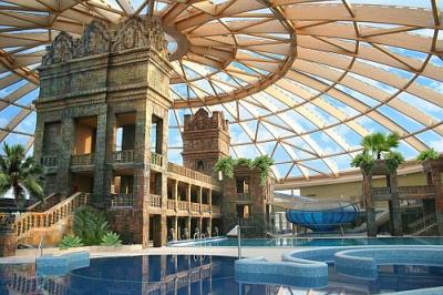 Park wodny i zjeżdżalnie Aquaworld przy luksusowym Hotelu Aquaworld Budapest - ✔️ Aquaworld Resort Budapest**** - wodny świat w Budapeszcie